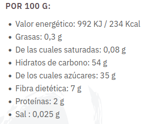 CIRUELAS SIN HUESO Biogra (230 g)