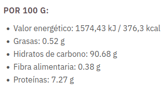 ARROZ BASMATI BLANCO Biogra (500 g)