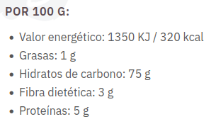 REGALIZ EN TIRAS LARGAS MAKU Biogra (60 cm)
