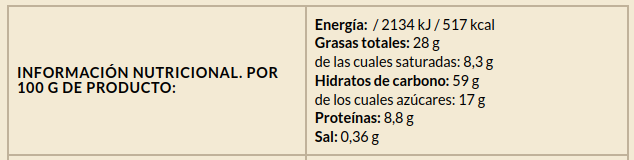 GALLETAS EXTRAORDINARIAS CON CHIA Biogredos (200 g) Cad. 18/10