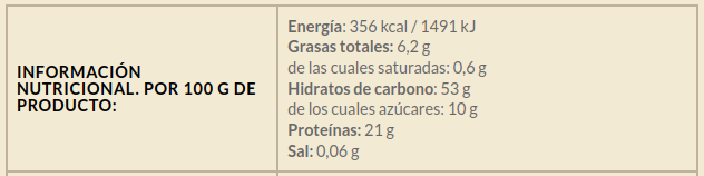 HARINA DE GARBANZO Biogredos (500 g)