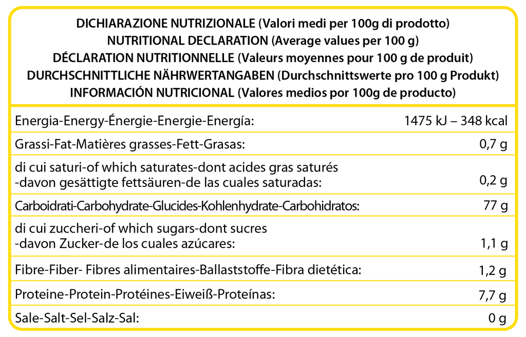 ESPIRALES DE MAIZ Castagno (250 g)