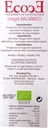VINAGRE BALSAMICO Ecovinal (500 ml)