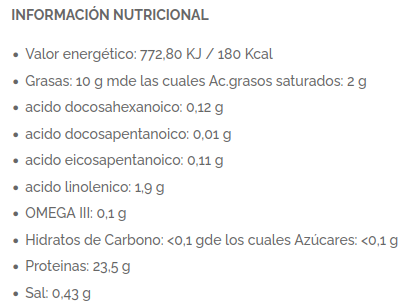 SARDINAS EN ACEITE DE OLIVA CRISTAL Pesasur (195 g)