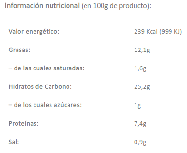 FALAFEL PICANTE Zuaitzo (200 g)