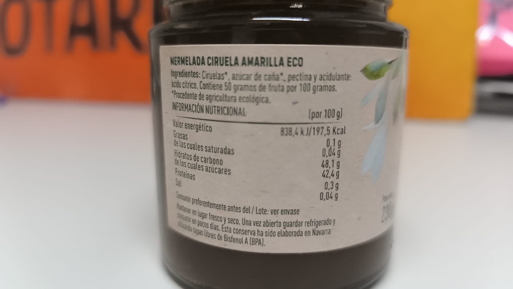 MERMELADA CIRUELA Gumendi (230 gr.)