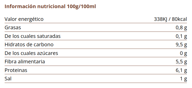 ALUBIA ROJA AL NATURAL Cal Valls (700 gr)