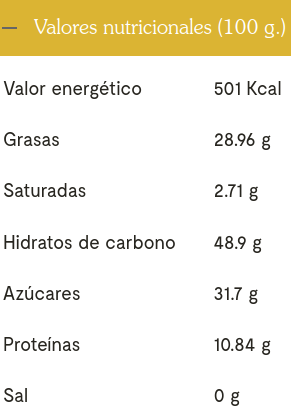 MIX DE FRUTOS SECOS OLEANDER (200gr)