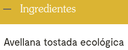 AVELLANA TOSTADA Oleander (200 gr)