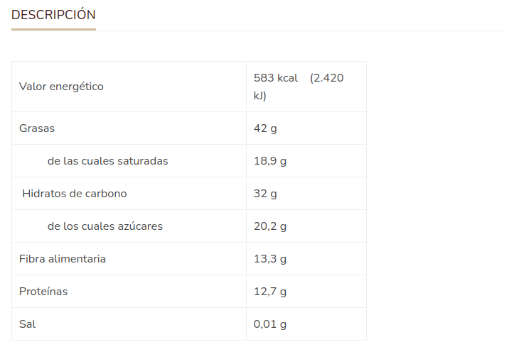 CHOCOLATE 73 % CON ALMENDRAS Sole (150 gr)