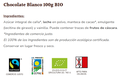 CHOCOLATE BLANCO Sole (100 gr)