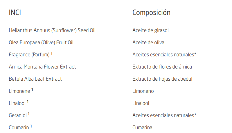 ACEITE ARNICA MASAJE Weleda (100 ml)