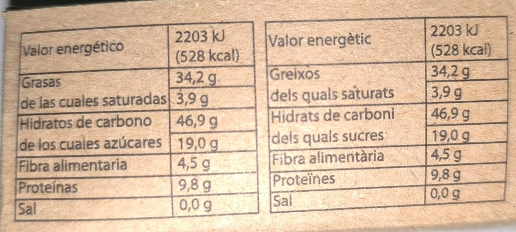 CAJA DE POLVORONES TRADICIONALES VEGANOS Y SIN GLUTEN (210 gr)