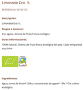 LIMONADA CON AGAVE CAL VALLS ( 0.75 L)