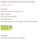 PIMIENTO DEL PIQUILLO EN TROZOS Cal Valls (225 gr)