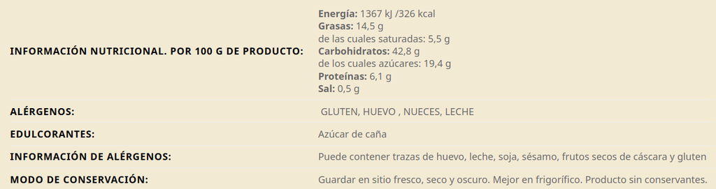 PLUM-CAKE DE CHOCOLATE CON NUECES (300gr)