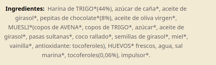 GALLETAS DE DESAYUNO CON CHOCOLATE Biogredos (220 gr)