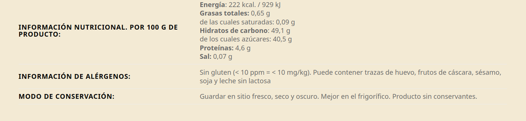 HARINA ALGARROBA Biogredos (350 gr)