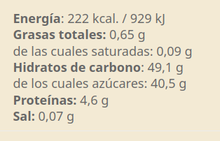HARINA ALGARROBA Biogredos (350 gr)