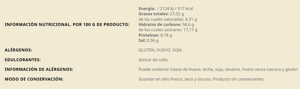 GALLETAS EXTRAORDINARIAS CON CHIA Biogredos (200 gr)
