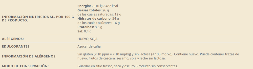 GALLETAS DE AVENA CON TROZOS DE CACAO SIN GLUTEN Biogredos (200 gr)