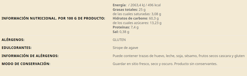 GALLETAS DE ARANDANOS Biogredos (200 gr)