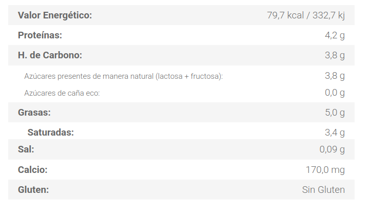 YOGURT NATURAL Xanceda (2 und de 125g) (solo en pabellon)