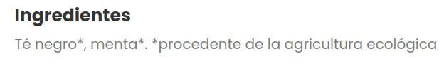 TE VERDE CON MENTA (TE MORUNO) INFUSION Equimercado (60 gr)