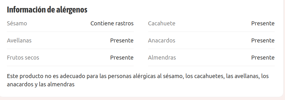 CREMA 4-MIX (CACAHUETE, AVELLANA, ANACARDO, ALMENDRA) Terra Sana (250 gr)