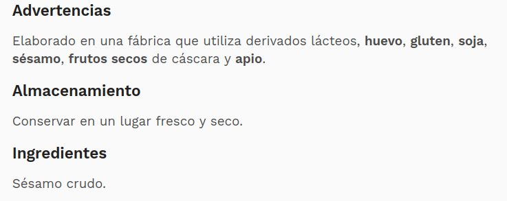 SESAMO INTEGRAL CRUDO. BIOGRA (0,25 Kg)
