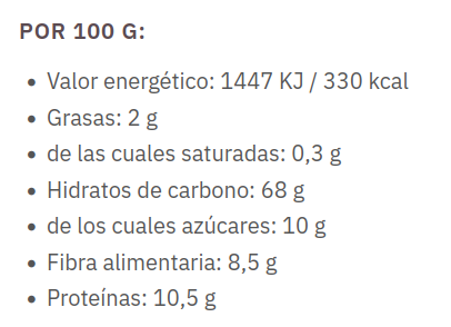CUS CUS INTEGRAL Biogra (500 gr)