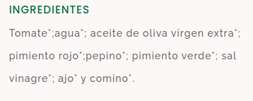 GAZPACHO BIOZUMERS (0,75 L)