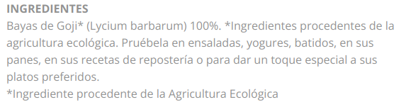 BAYAS DE GOJI GRANDES (200gr)