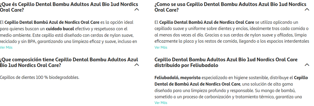 CEPILLO ADULTO BAMBU AZUL (1 und) Nordics Oral Care