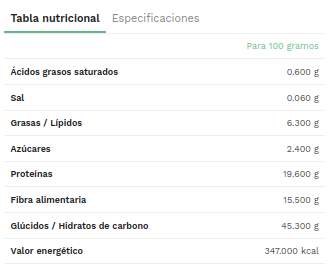 HARINA DE GARBANZO SIN GLUTEN Sol Natural (500 g)