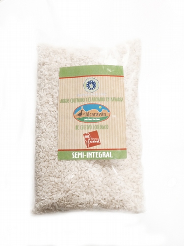 ARROZ SEMI-INTEGRAL SEMILARGO El Alcaravan (1 kg)