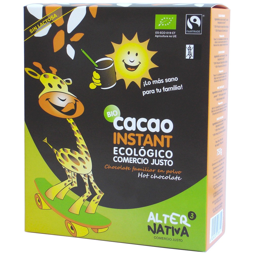 CACAO INSTANTÁNEO (750 gr)