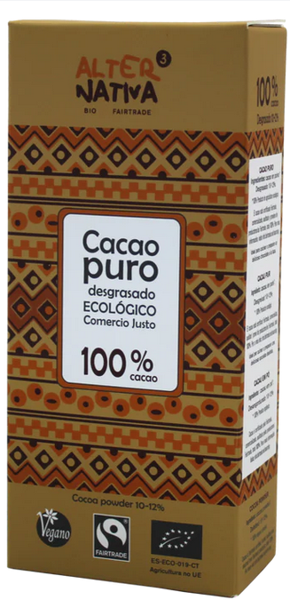 CACAO PURO 100% DESGRASADO Alternativa3 (150 g)