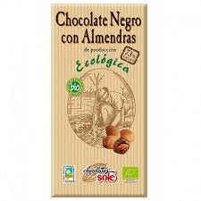 CHOCOLATE 73 % CON ALMENDRAS (150 gr)