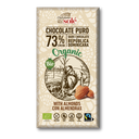 CHOCOLATE 73 % CON ALMENDRAS Sole (150 gr)