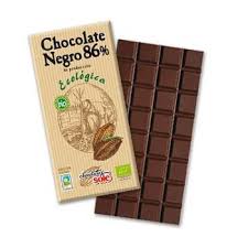 CHOCOLATE NEGRO 86% Sole (100 gr)