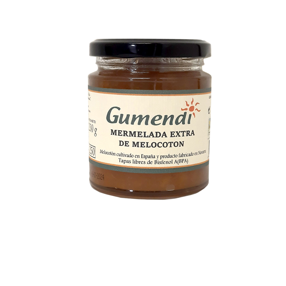MERMELADA DE MELOCOTON Gumendi (230 g)
