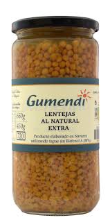 LENTEJA AL NATURAL (660 gr.)