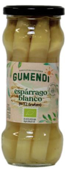 ESPARRAGO 6-12 FRUTOS Gumendi (340 g)