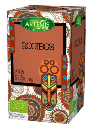 ROOIBOS NATURAL Artemis-Herbes de Moli (20 bolsitas)