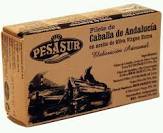CABALLA EN  ACEITE DE OLIVA EN LATA Pesasur (120 g)