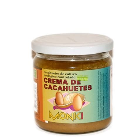 CREMA CACAHUETE MONKI (330 GR)