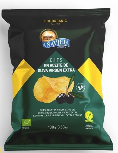 PATATAS FRITAS EN ACEITE OLIVA Añavieja (100 gr)
