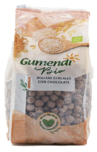 BOLITAS DE CEREALES CON CHOCOLATE Gumendi (225 g) Cad 28/2