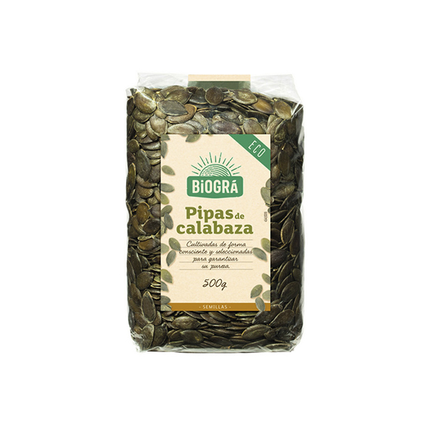 PIPAS DE CALABAZA Biogra (250gr.)